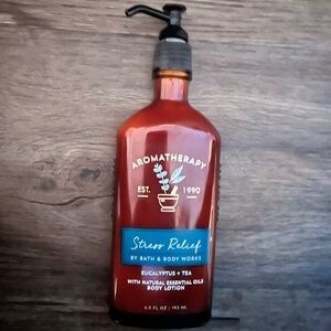 Bath & Body Works Aromatherapy Stress Relief Body Lotion - Eucalyptus and tea,